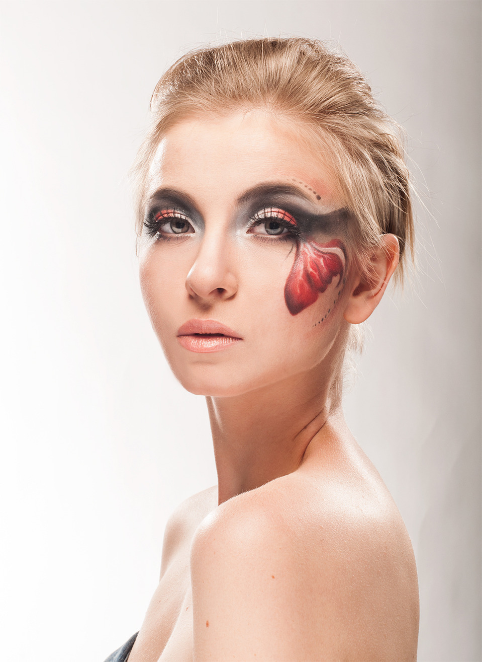 Bodypainting | bodypainting, bodyart model, professional make-up