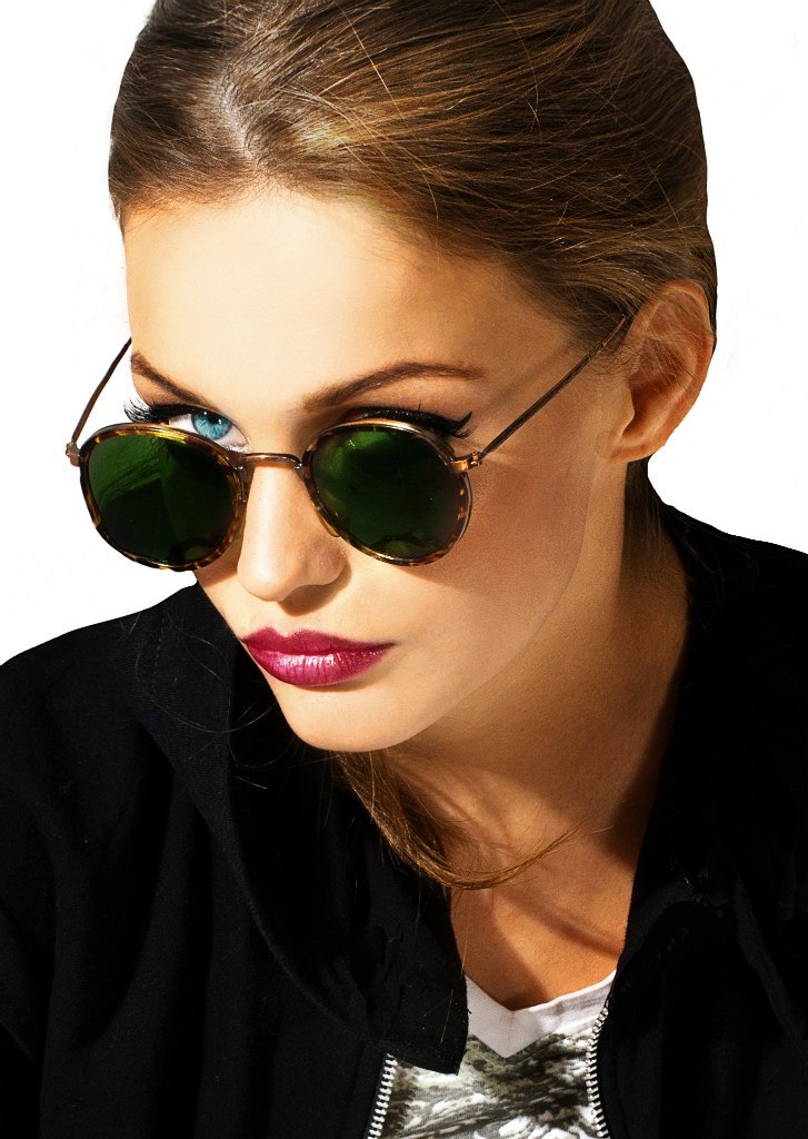 Be my teacher | roleplay, sunglasses, red lips, black jacket