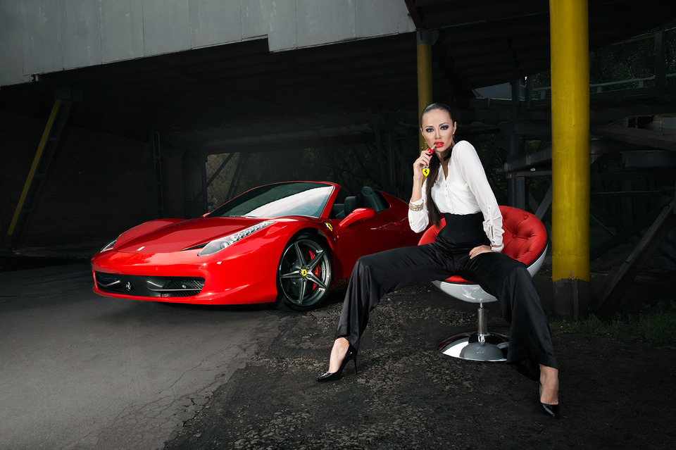 Stylish glamour | red, ferrari, chair